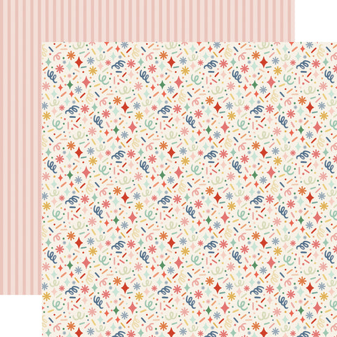Carta Bella They Say It's Your Birthday Confetti Celebration 12x12 Patterned Paper