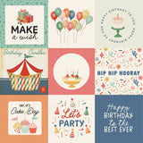 Carta Bella They Say It's Your Birthday 4X4 Journaling Cards 12x12 Patterned Paper