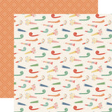 Carta Bella They Say It's Your Birthday Party Horns 12x12 Patterned Paper