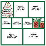 Die Cuts & More 11.5 x 11.5 Overlay - Christmas 1