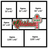 Die Cuts & More 11.5 x 11.5 Overlay - Christmas 2