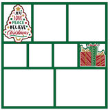 Die Cuts & More 11.5 x 11.5 Overlay - Christmas 1