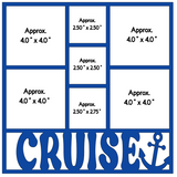 Die Cuts & More 11.5 x 11.5 Overlay - Vacation 1