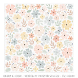 Cocoa Vanilla Studio Heart & Home Specialty Patterned Paper