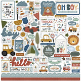 Echo Park Dream Big Little Boy Element Sticker Sheet