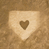 Reminisce Game Day - Softball Home Plate Love Patterned Paper