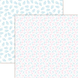 Reminisce Gender Reveal Party He or She? Patterned Paper
