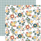 Echo Park Good To Be Home Gather Together Floral Patterned Paper