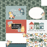 Echo Park Good To Be Home 6x4 Journaling Cards Patterned Paper