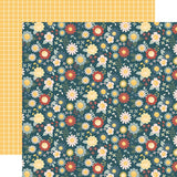Echo Park Good To Be Home Happy Place Flowers Patterned Paper
