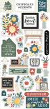 Echo Park Good To Be Home 6x13 Chipboard Accents Embellishments