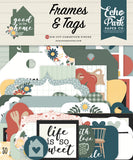 Echo Park Good To Be Home Frames & Tags Embellishments