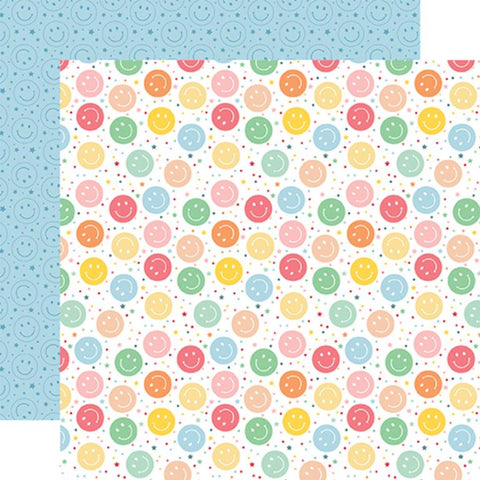 Echo Park Have A Nice Day Smiles All Around Patterned Paper