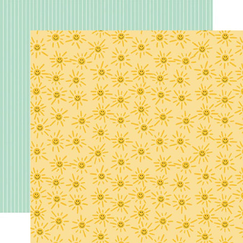 Echo Park Have A Nice Day Smiling Sunshine Patterned Paper
