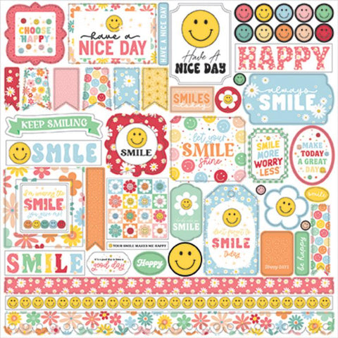 Echo Park Have A Nice Day Element Sticker Sheet