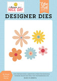 Echo Park Have A Nice Day Be Happy Flowers Designer Die Set