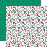Echo Park Happy Holidays Ornaments And Bows  Patterned Paper