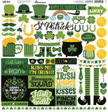 Reminisce Irish Kiss 12x12 Custom Sticker Sheet