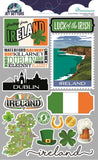 Reminisce Jet Setters Ireland Dimensional Stickers