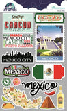 Reminisce Jet Setters Mexico Dimensional Stickers