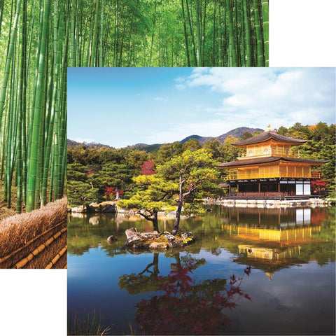 Reminisce Japan Kinkakuji Temple Patterned Paper