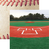 Reminisce Let's Play Baseball Field of Dreams Patterned Paper