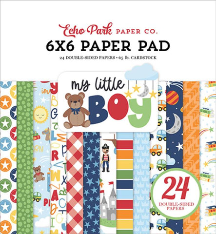 Echo Park My Little Boy 6x6 Paper Pad