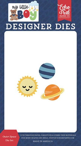 Echo Park My Little Boy Outer Space Designer Die Set