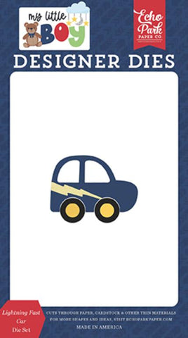 Echo Park My Little Boy Lightning Fast Car Designer Die Set