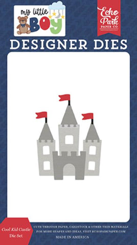 Echo Park My Little Boy Cool Kid Castle Designer Die Set