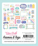 Echo Park My Little Girl Frames & Tags Embellishments