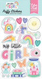 Echo Park My Little Girl Puffy Sticker Embellishments