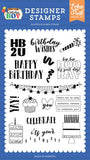 Echo Park Make A Wish Birthday Boy It's Your Day Designer Stamp Set