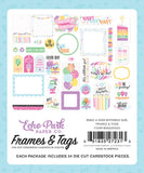 Echo Park Make A Wish Birthday Girl Frames & Tags Embellishments