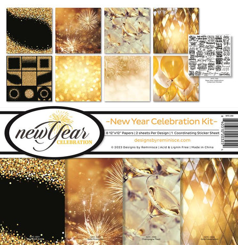 Reminisce New Year Celebration Collection Kit