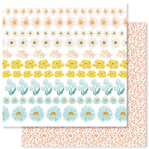 Paper Rose Studio Maya's Garden Paper B Patterned Paper