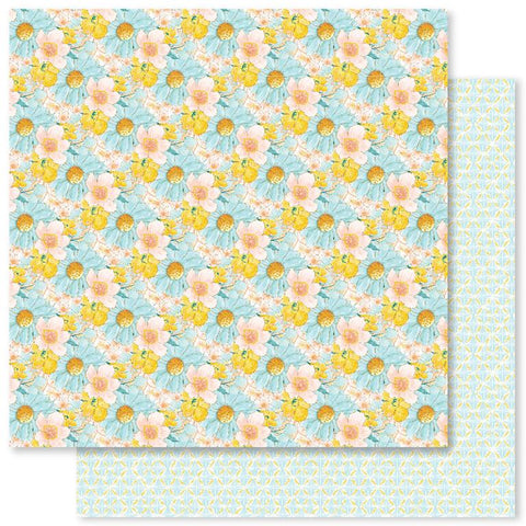 Paper Rose Studio Maya's Garden Paper C Patterned Paper