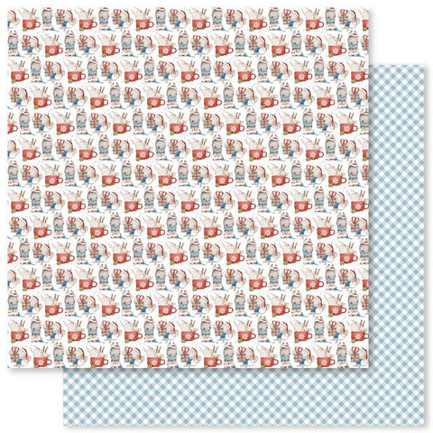 Paper Rose Studio Christmas Friends Paper C Patterned Paper