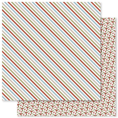 Paper Rose Studio Christmas Friends Paper D Patterned Paper