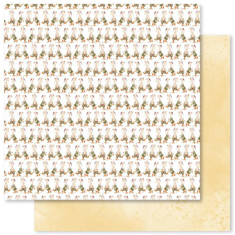 Paper Rose Studio Christmas Friends Paper E Patterned Paper