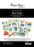 Paper Rose Studio Are We There Yet Die Cut Embellishments