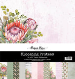 Paper Rose Studio Blooming Proteas 12x12 Paper Collection