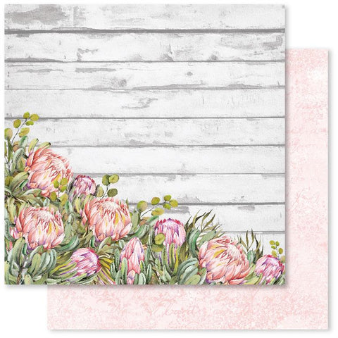 Paper Rose Studio Blooming Proteas Paper C Patterned Paper