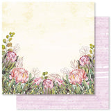 Paper Rose Studio Blooming Proteas Paper E Patterned Paper