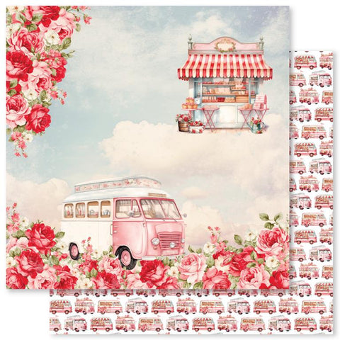 Paper Rose Studio Candy Kisses Paper F Patterned Paper