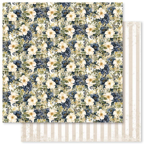 Paper Rose Studio Wedding Blooms Paper D Patterned Paper