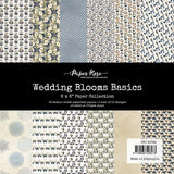 Paper Rose Studio Wedding Blooms Basics 6x6 Paper Collection