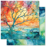 Paper Rose Studio Inky Colour Paper A Patterned Paper