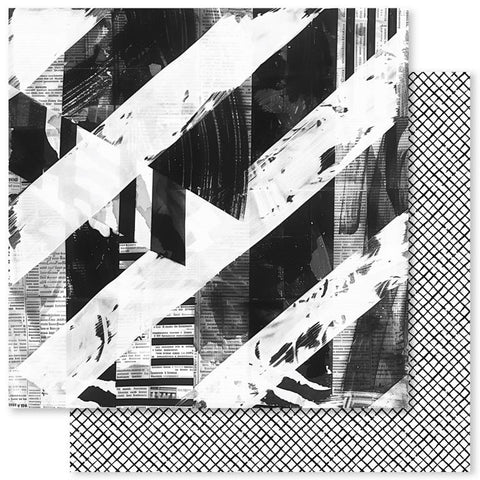 Paper Rose Studio Inky Splash Paper C Patterned Paper