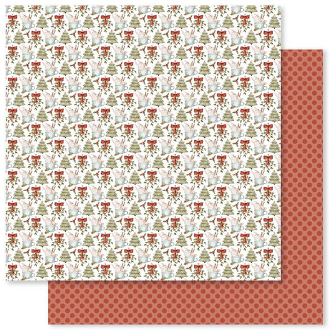 Paper Rose Studio Christmas Friends Paper B Patterned Paper